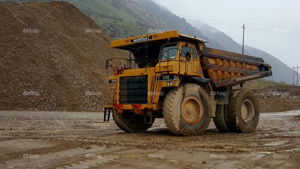 Caterpiller Ore truck
