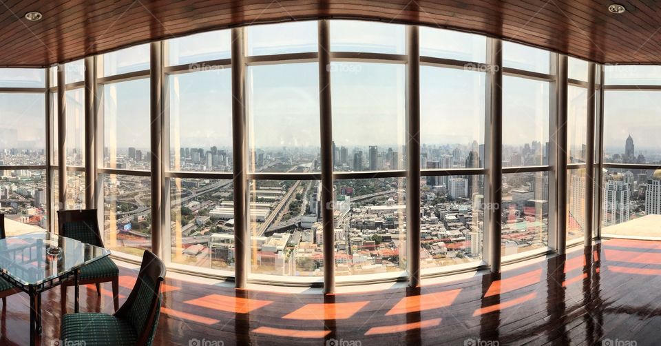 Sleeping in baiyoke Tower