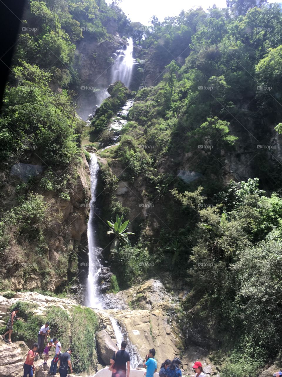 Waterfall in Guatemala 
