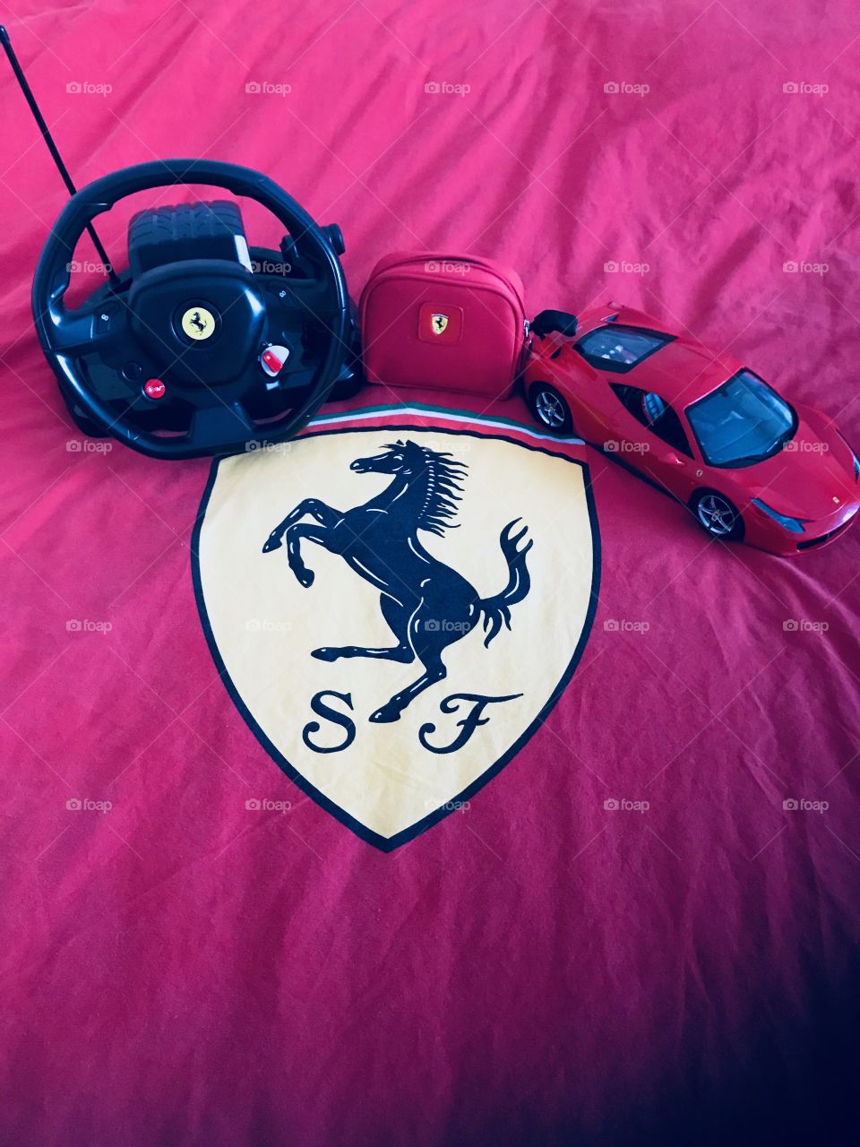 Ferrari toy and stuff