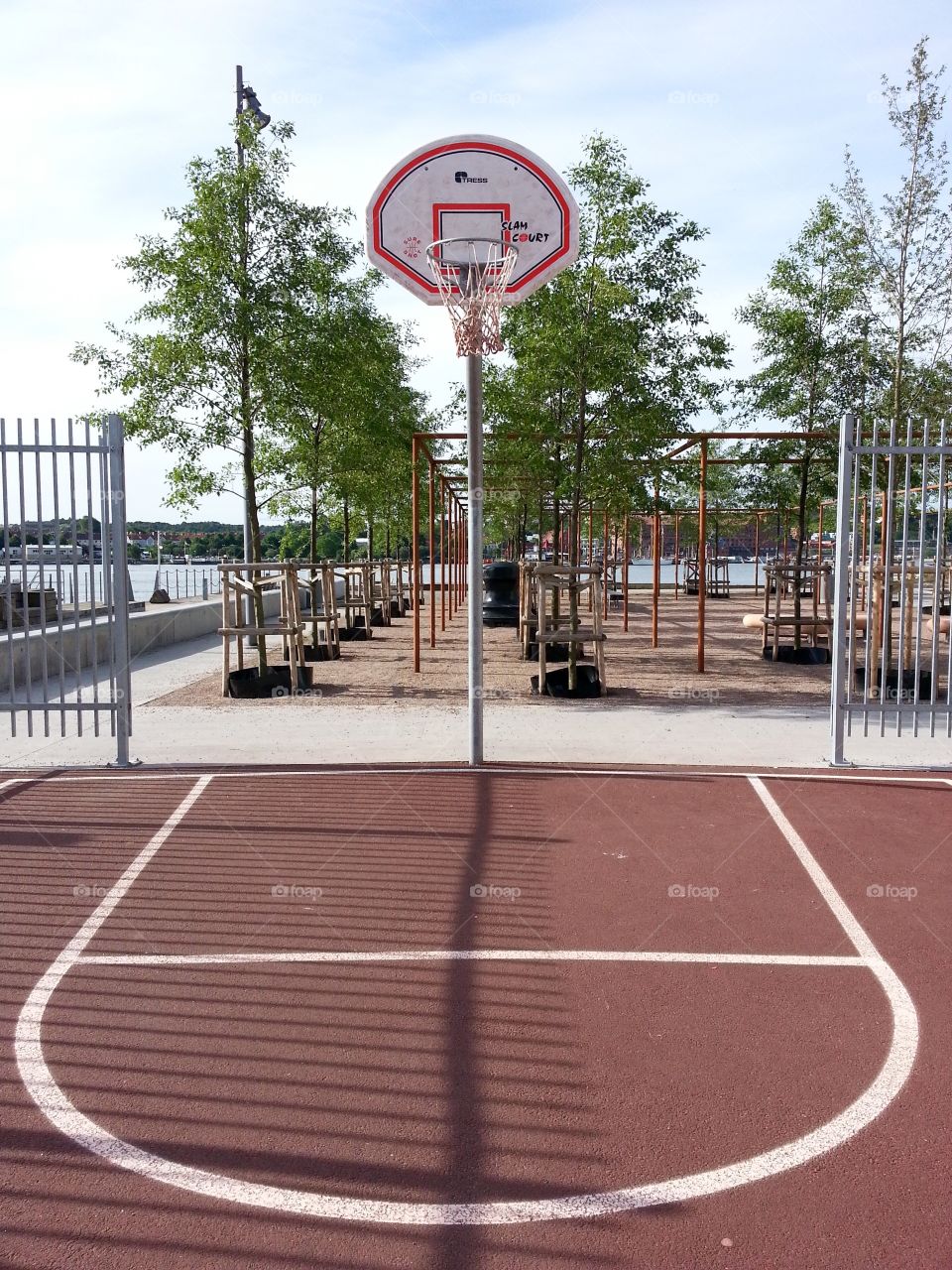 Basketball court
