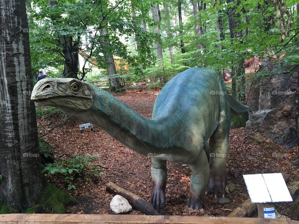 Dino Park Râşnov, Romania one of the largest dinosaur parks in Europe