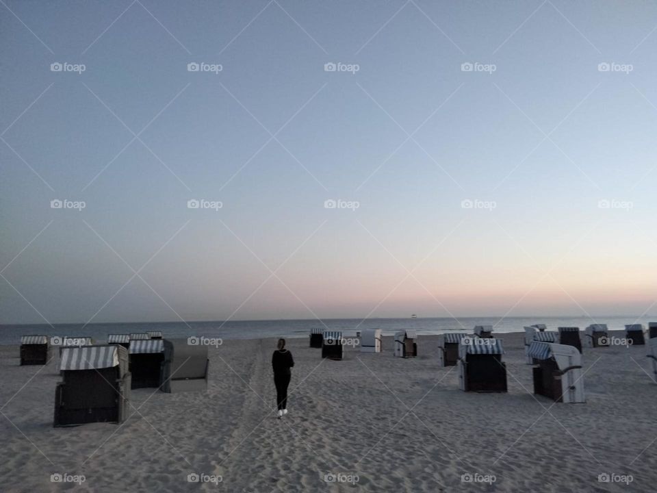 sunrise on the beach