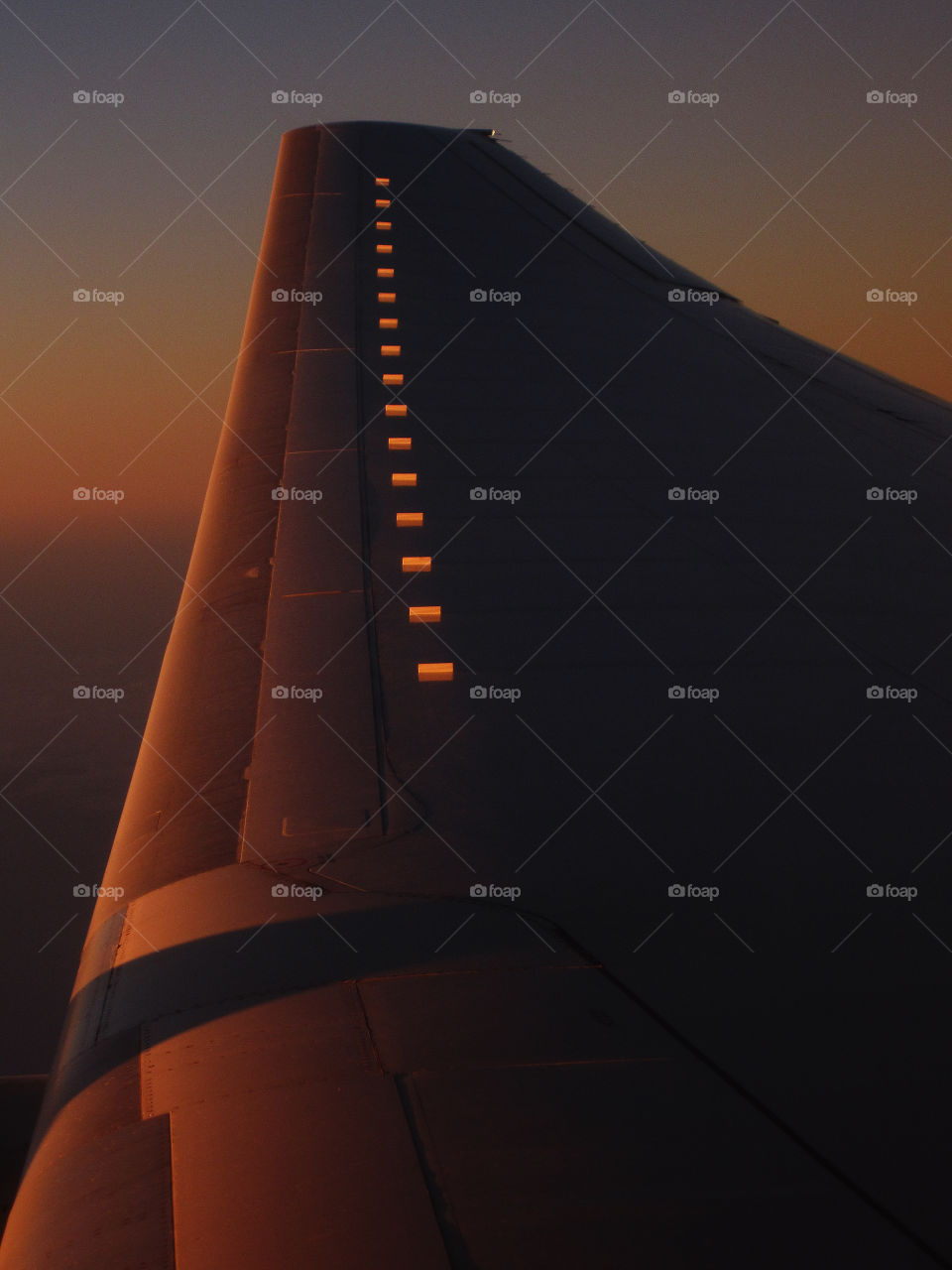 B777-200ER Right Wing View.