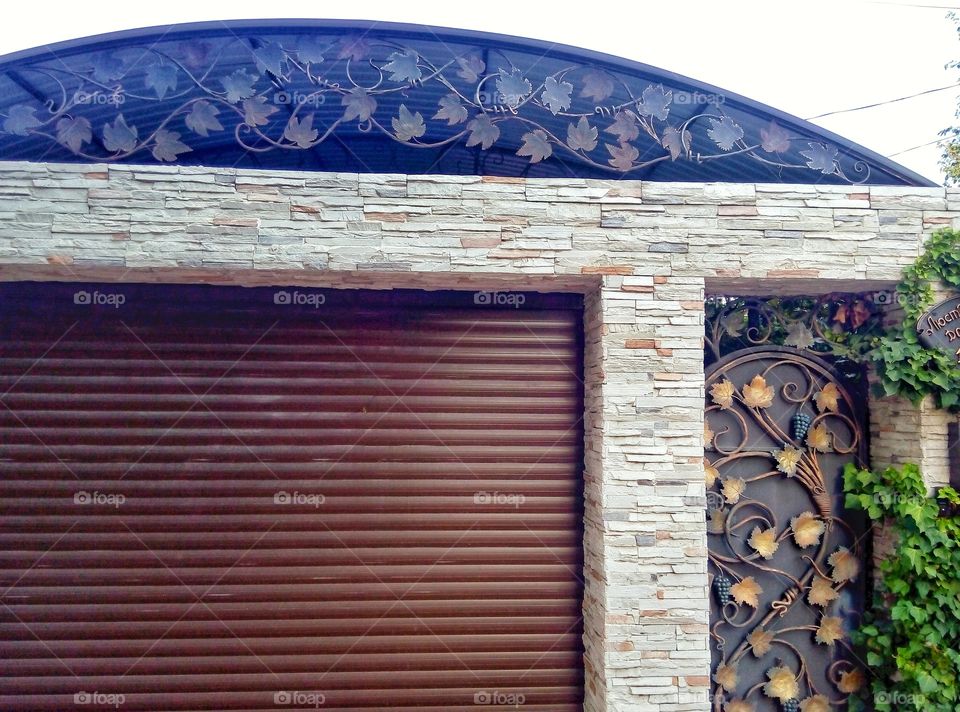 door and garage doors дверь и гаражный ворота