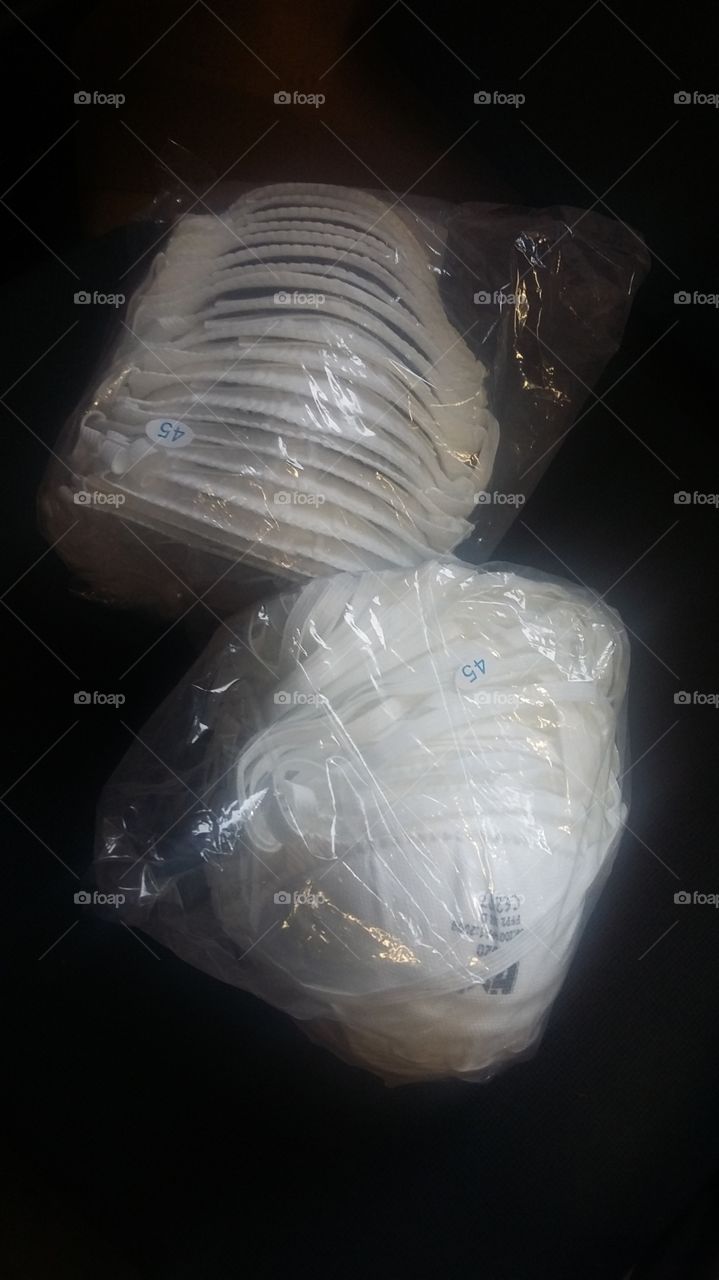 face masks for work two packs