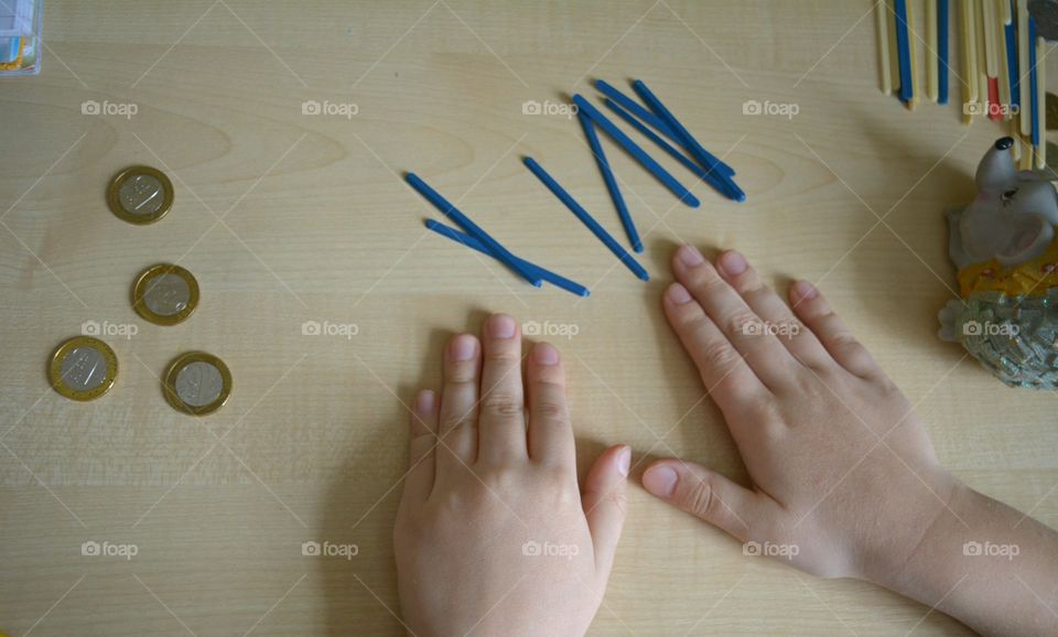 Hand, Woman, Treatment, Indoors, Table