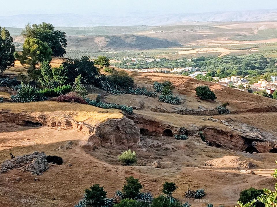 Population between the nature