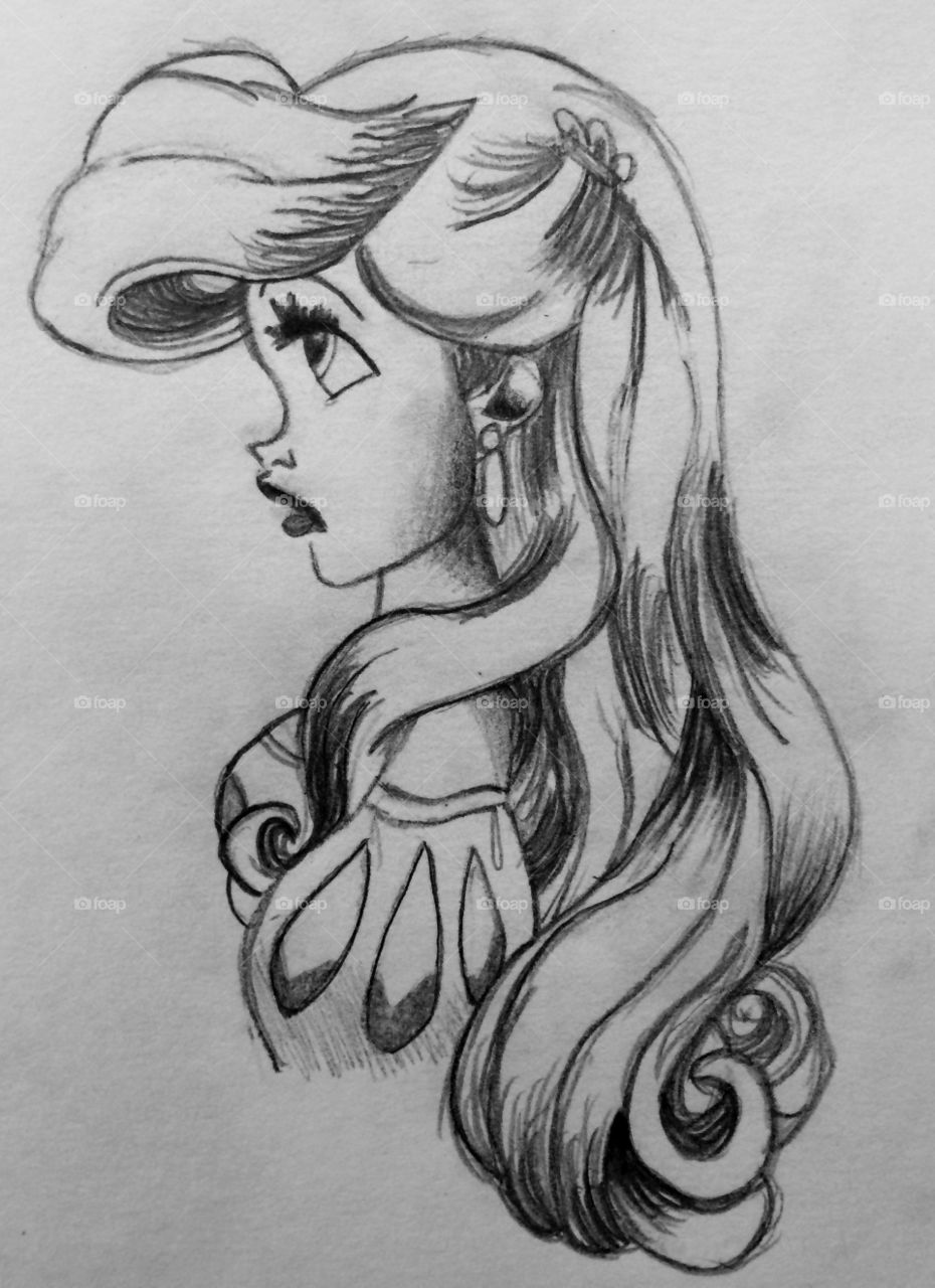 Ariel drawing 