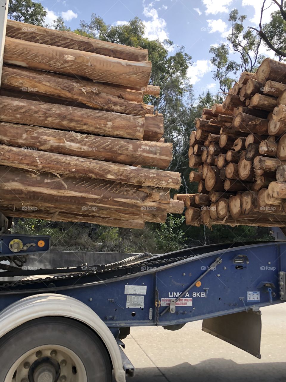Logging truck 