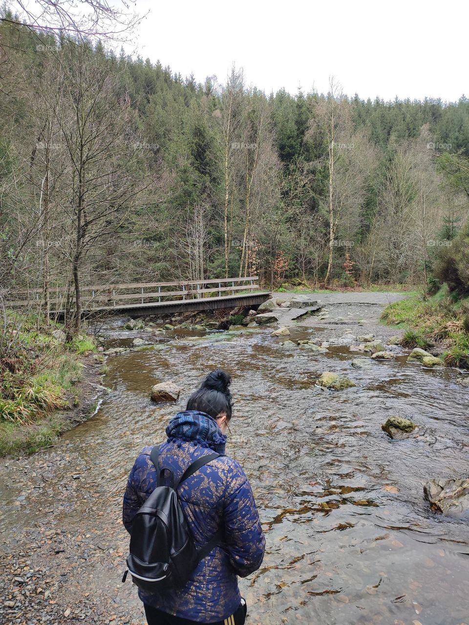 Walk in the woods, Bayehon waterfall