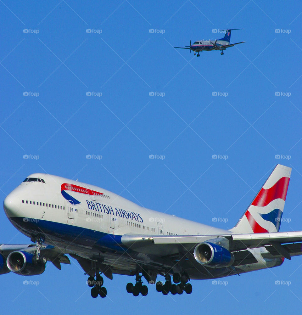 BRITISH AIRWAYS B747-400 BA LAX LOS ANGELES CALIFORNIA