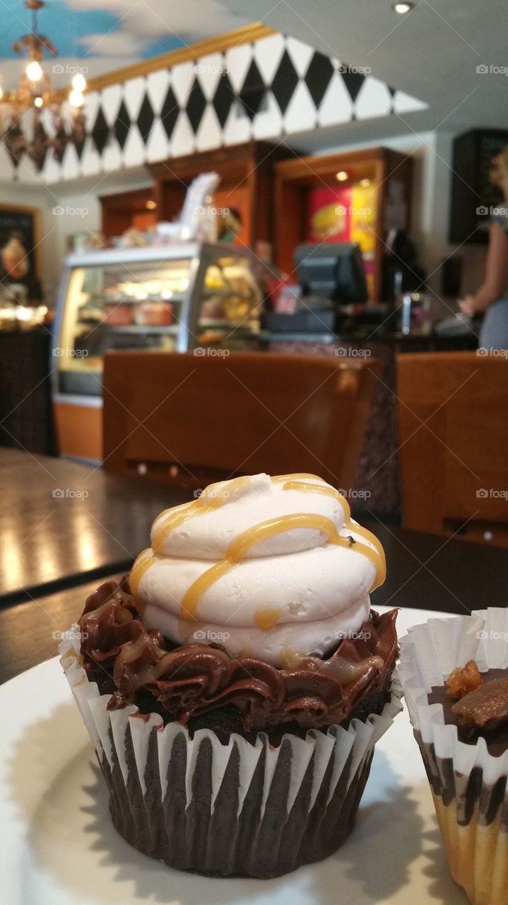 Guilty pleasure. my birthday cupcake