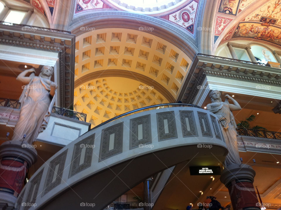 statue architecture stairs vegas by patifi
