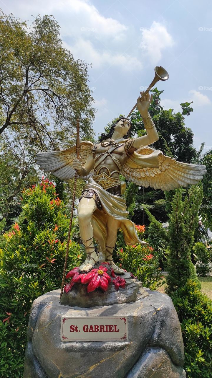 Angel statue