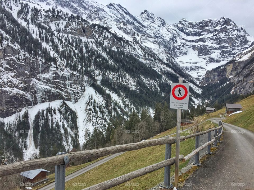 Scenic Mountain road