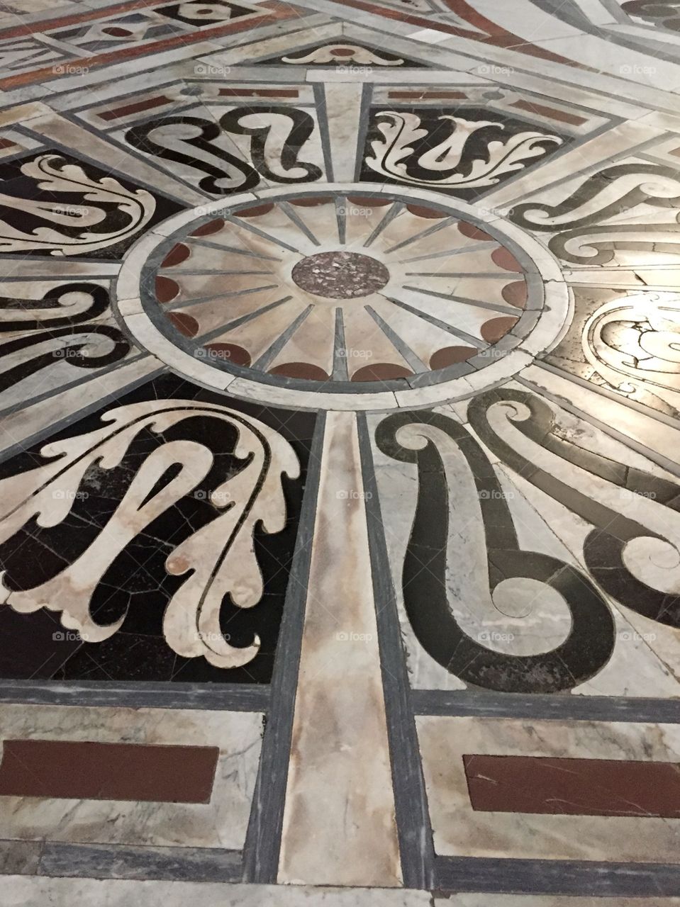 Marble floor