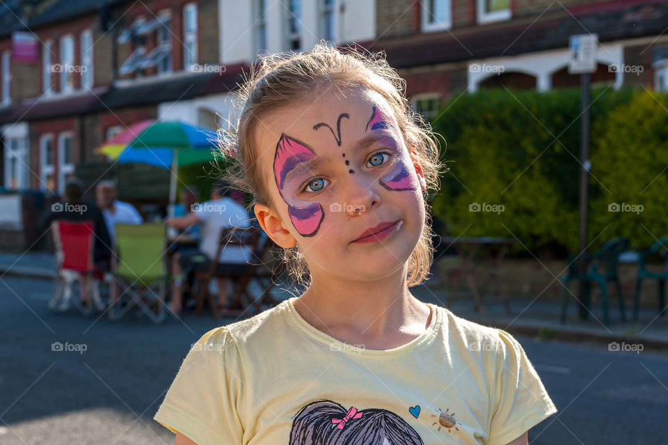 Butterfly girl.