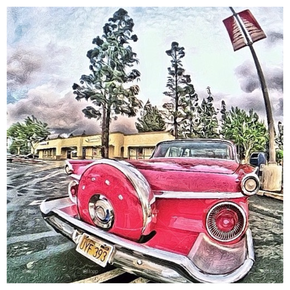 classic cars beautiful skies old school car hdr edit by seanisking
