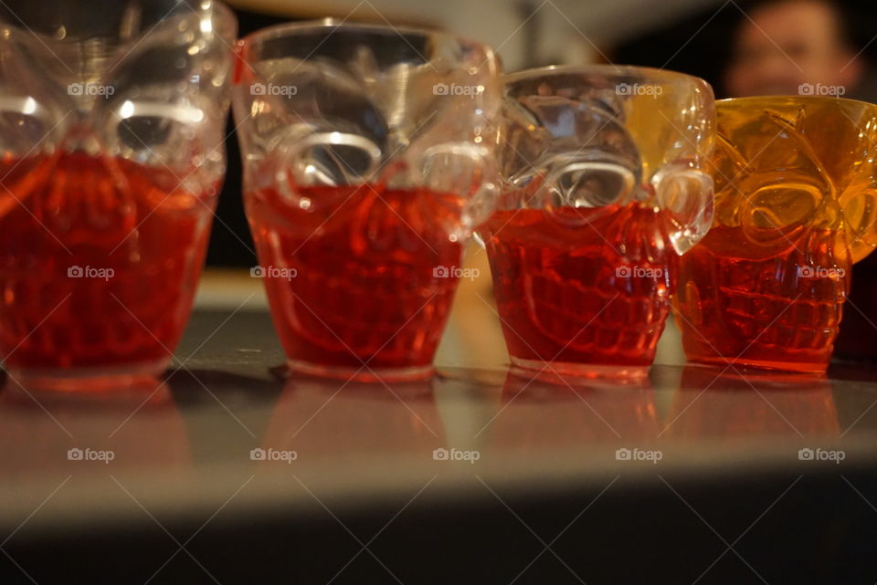 Halloween#shot#alcohol#licor#skull#spooky