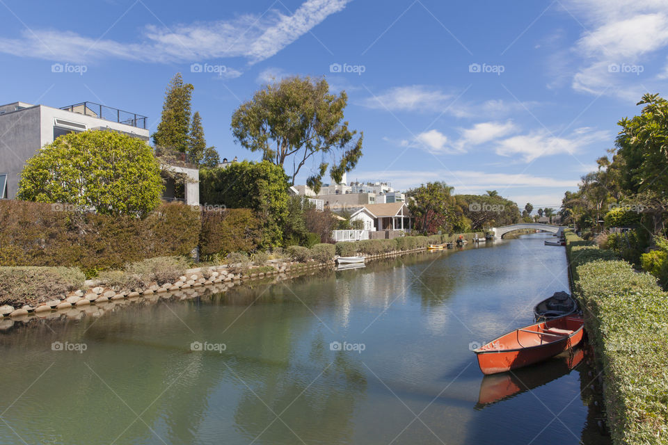 Venice Beach area in LA, California