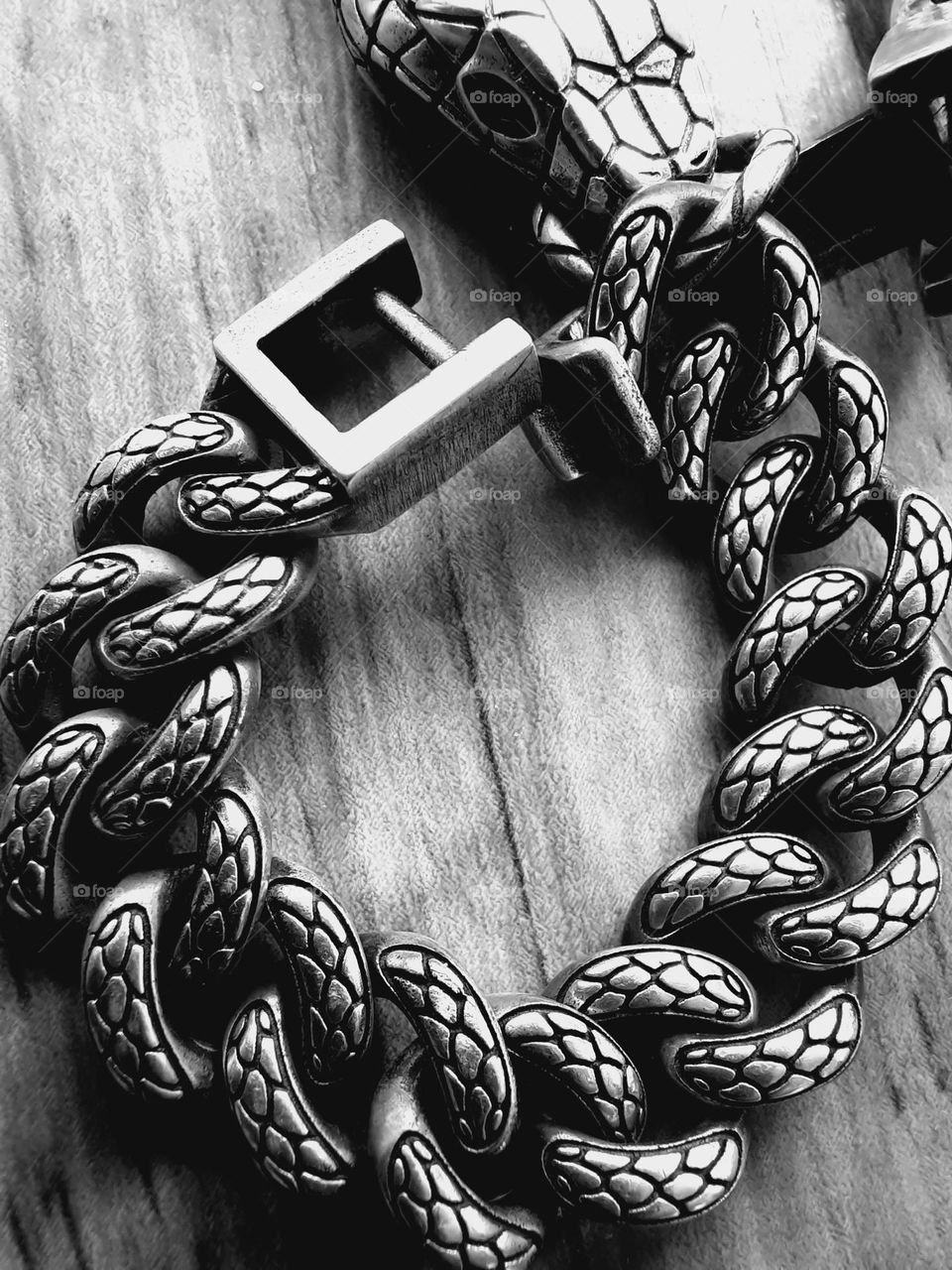 snake silver bracelet