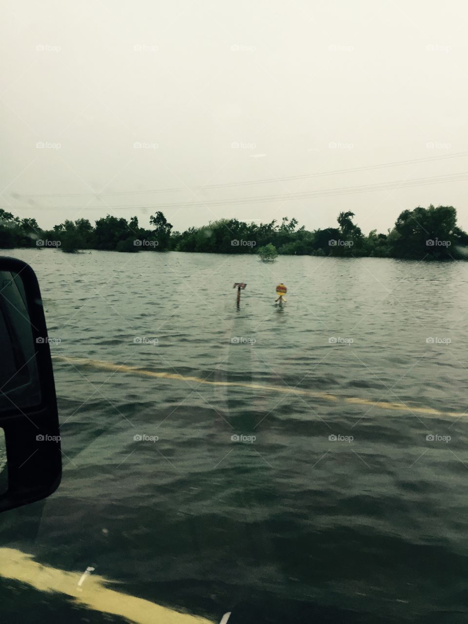 Flooding from hurricane Harvey