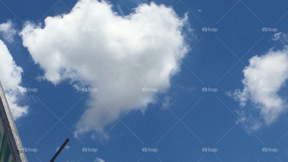 Summer Love Heart Cloud!