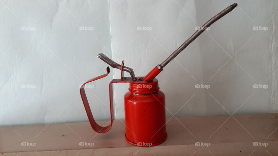 red oil pump handle design
