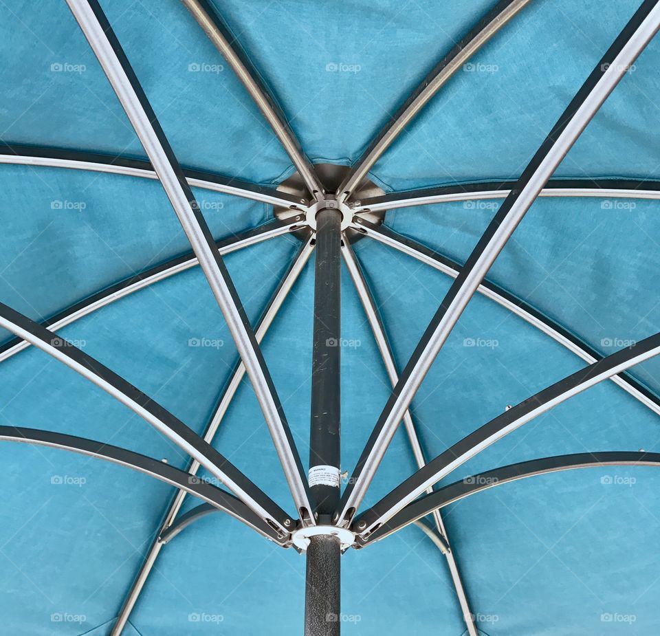 Turquoise Umbrella