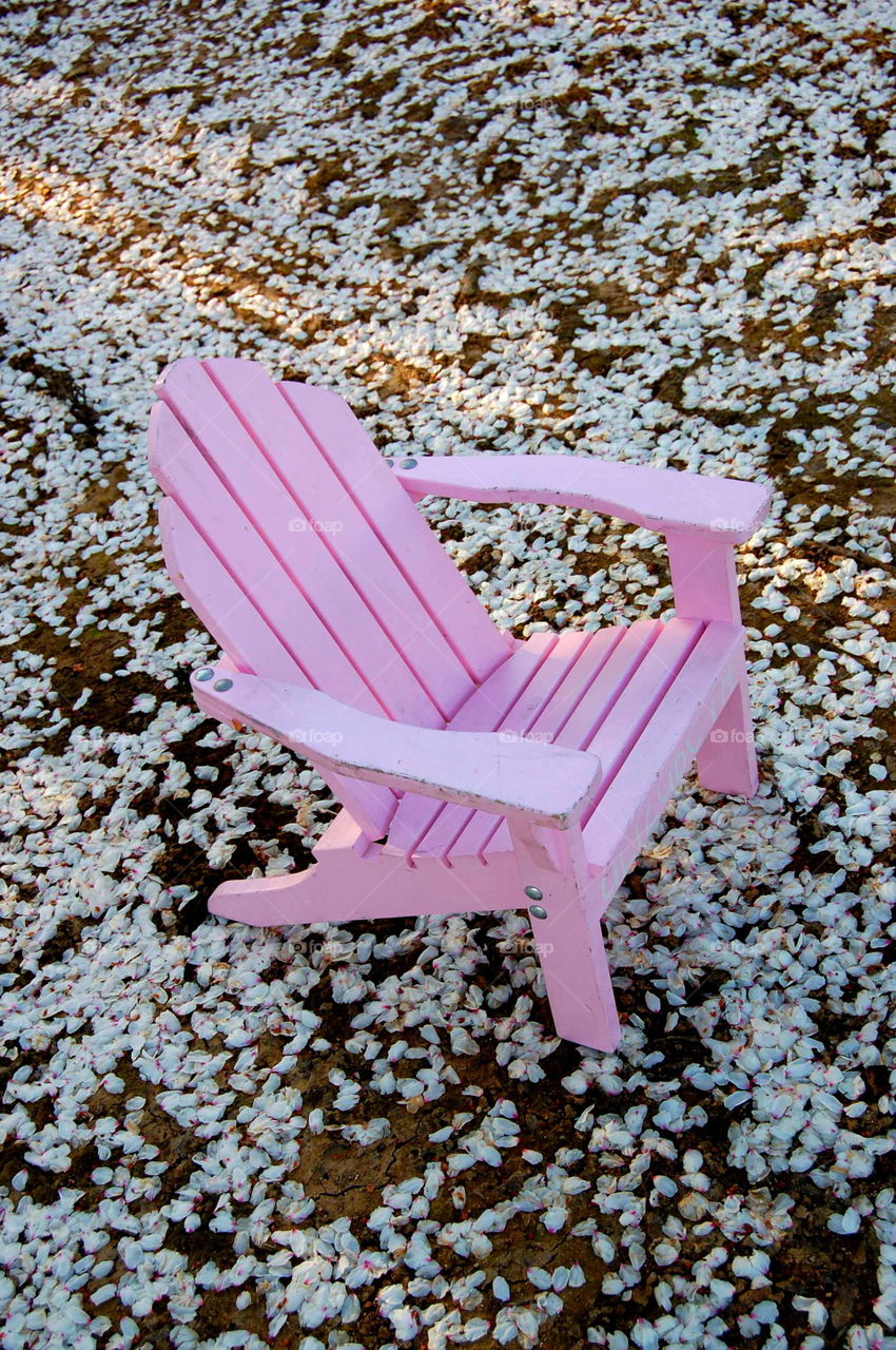 pink chair