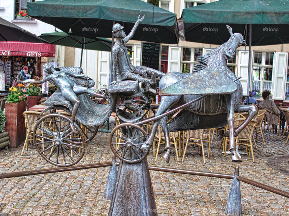 street summer sculpture bruges by chris7ben