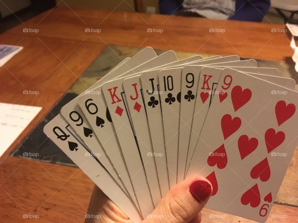 Cards dealt