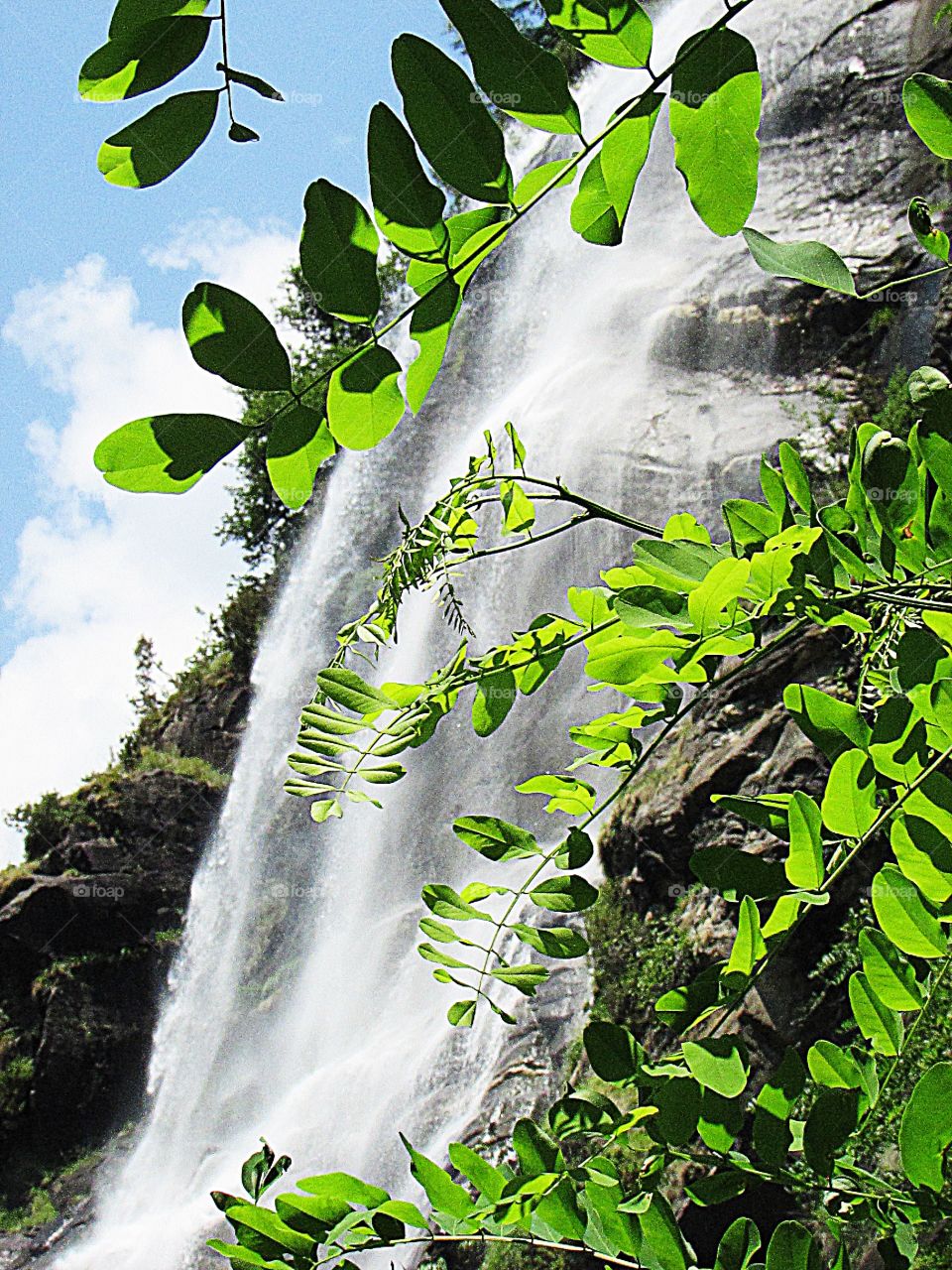 valchiavenna waterfalls Italy
