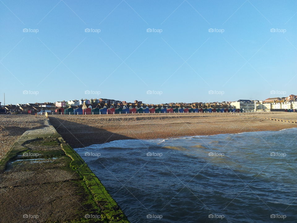 St.Leonards. Beach Huts