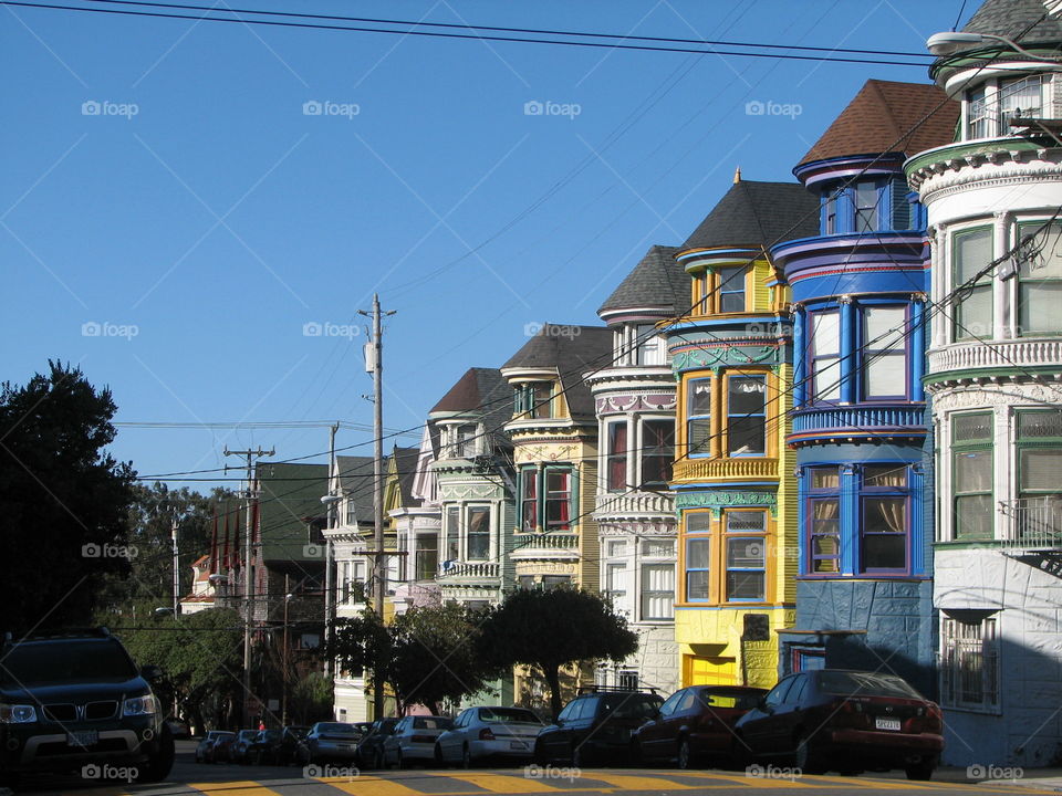 San Francisco row houses