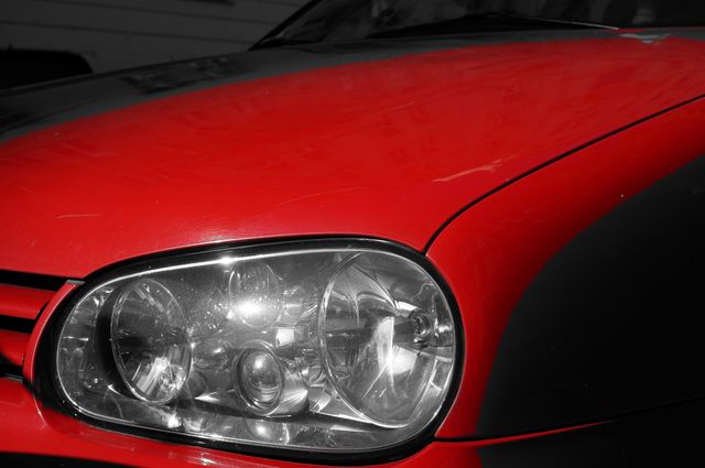 Red car 