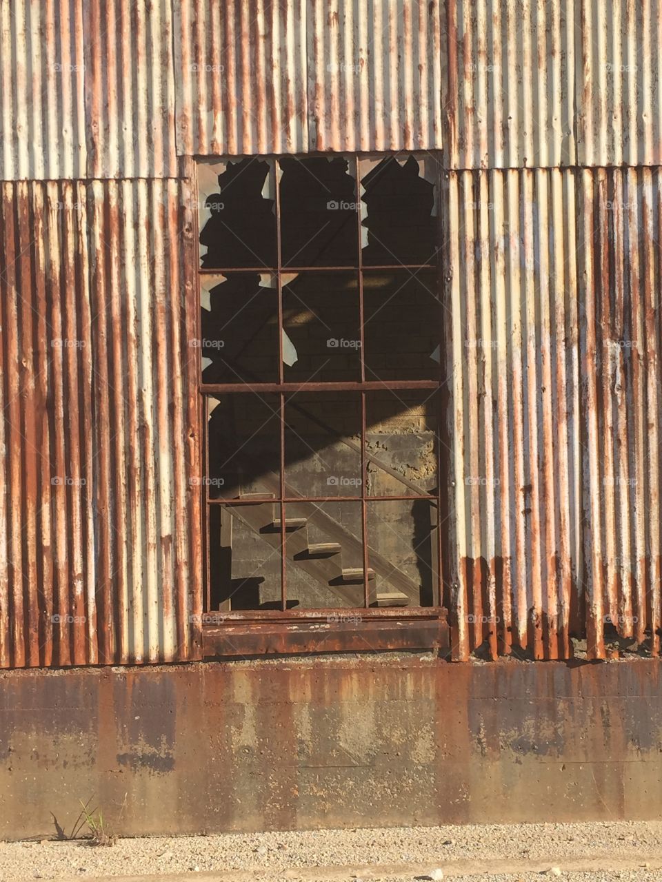 Mine Window. A window at the old lead mine in the Ozarks of Missouri