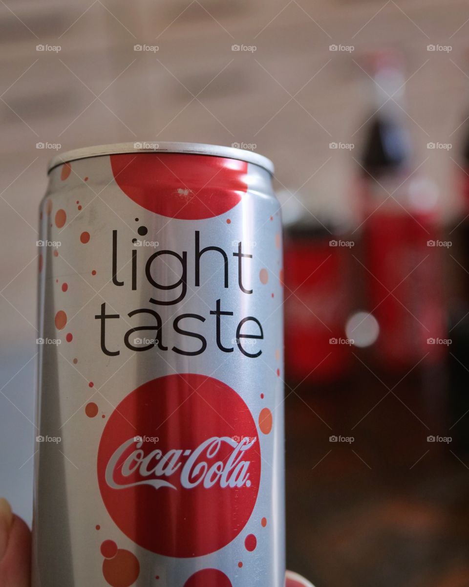 Coca-Cola light taste can