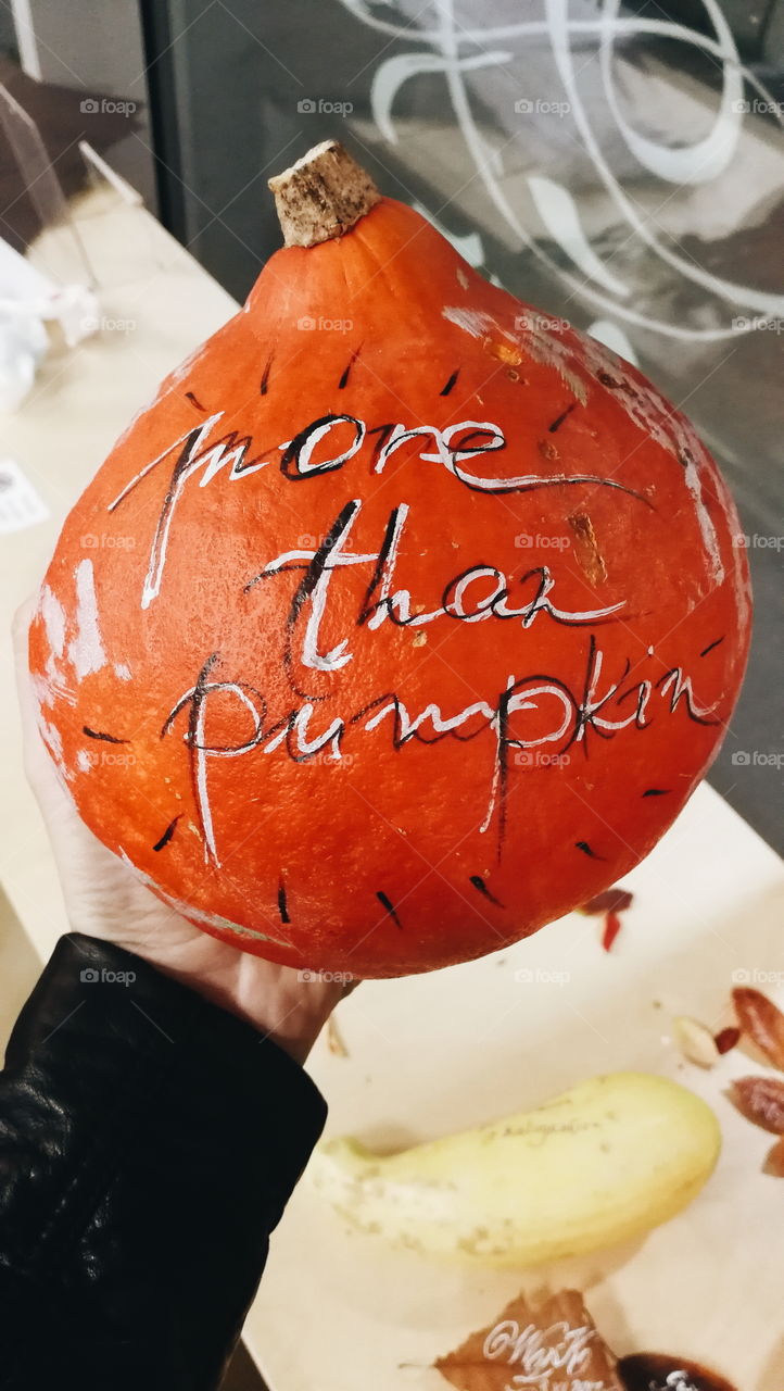 More than pumpkin