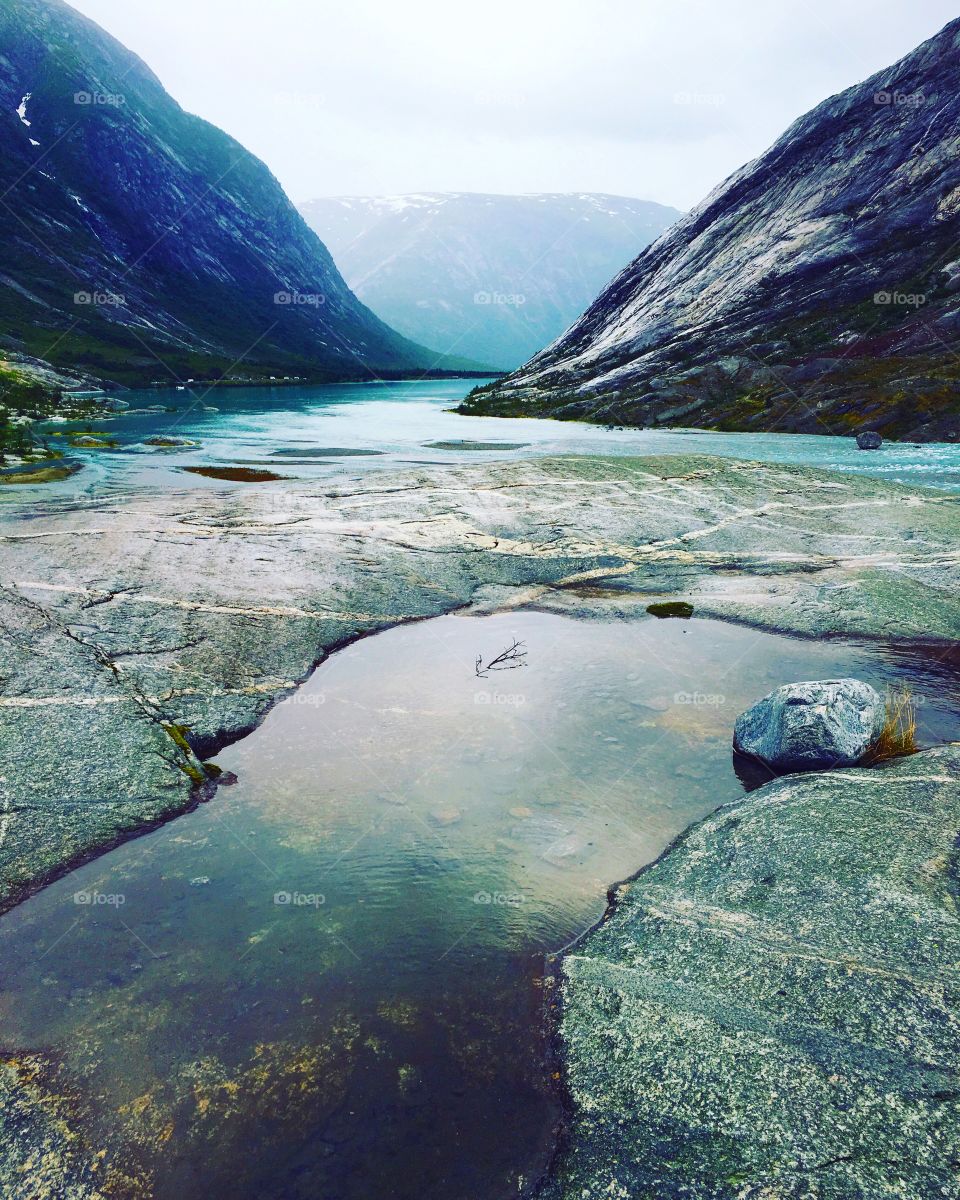 Way to Nigardsbreen 