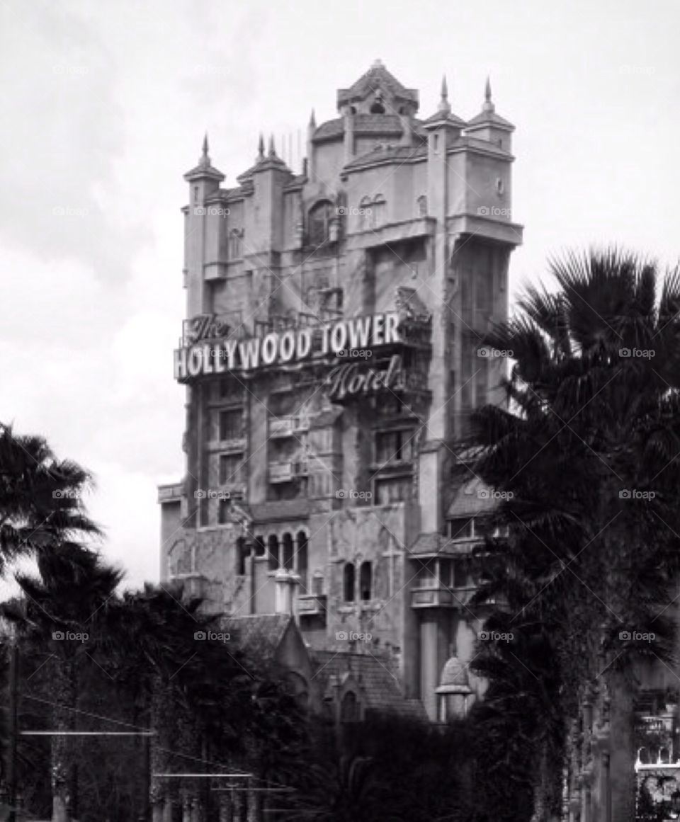 Hollywood Tower of Terror . Tower of Terror in MGM  in Disney world 