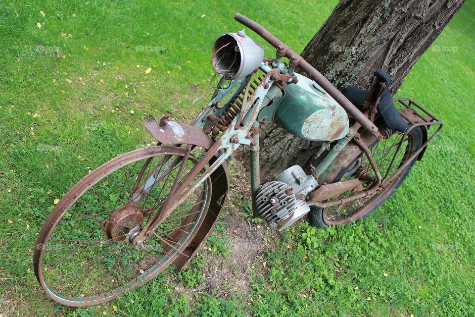 Old motorcycle