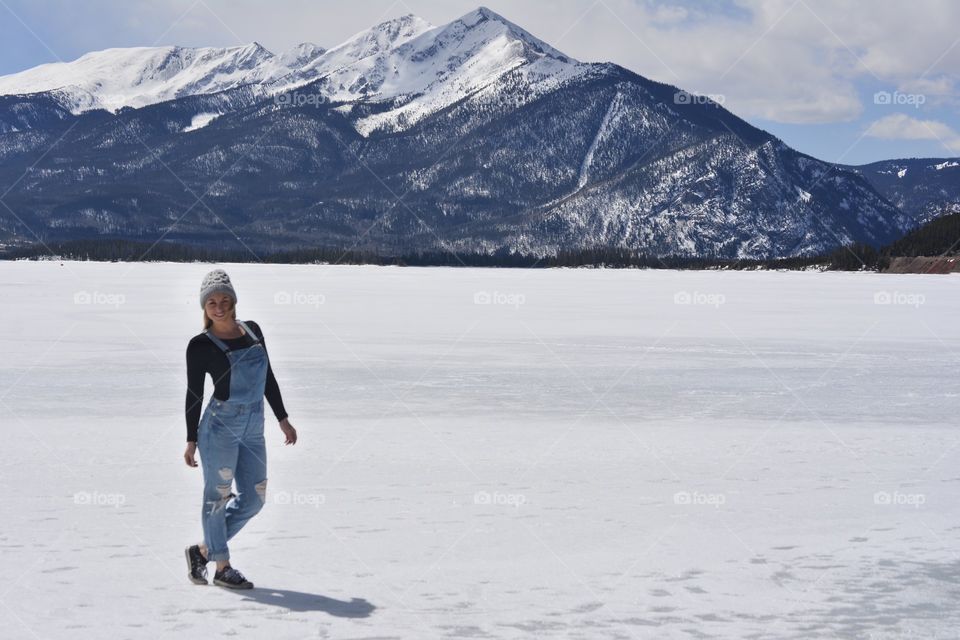 Walking on the lake