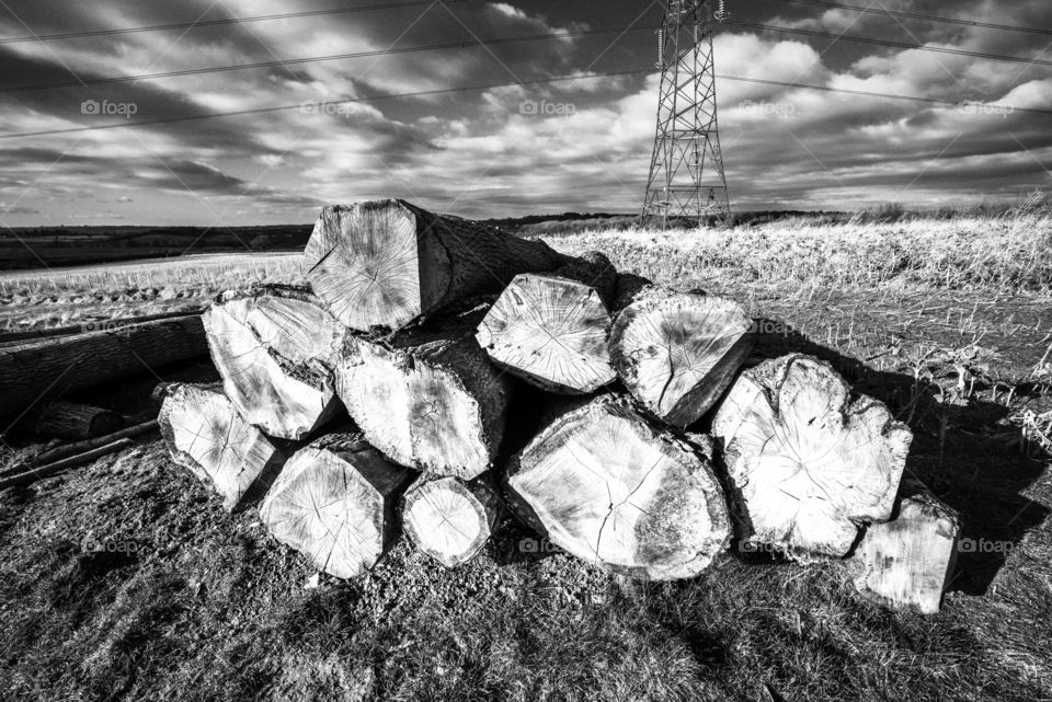 Pylon. Electricity