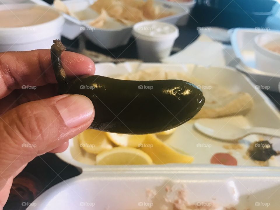 Beef tacos with Jalapeño pickle for dinner 