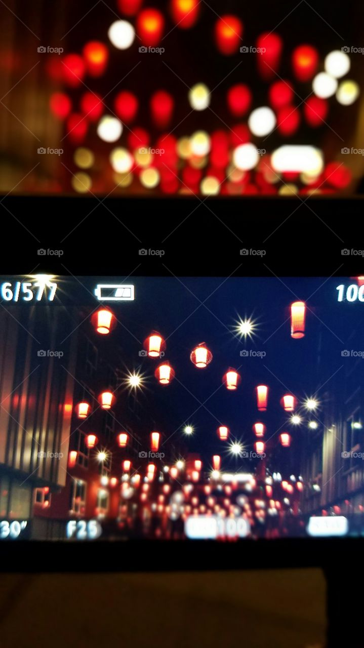 taking long exposure shots