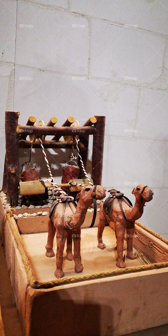 A microcosm of the previous method of water extraction