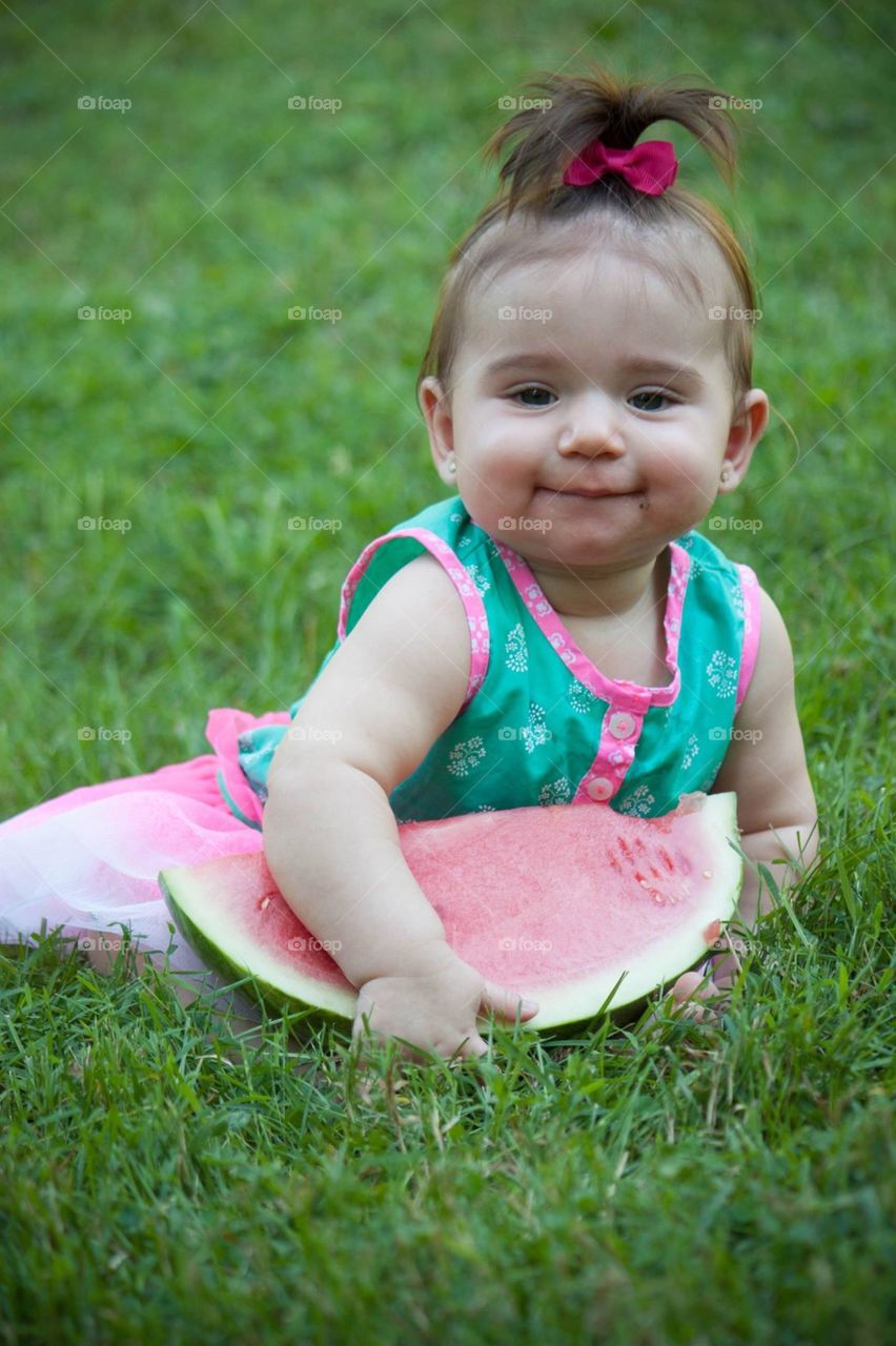 A watermelon just for me