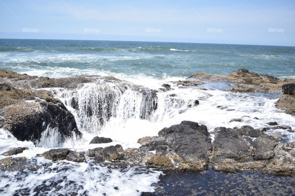 Thor's Well, Oregon Coast